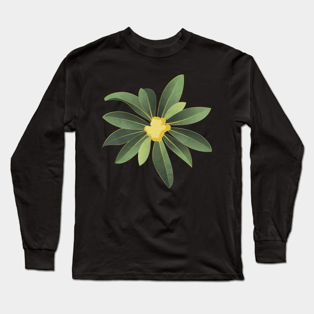 Loquat medlar flower in Autumn Long Sleeve T-Shirt by SelmaCardoso